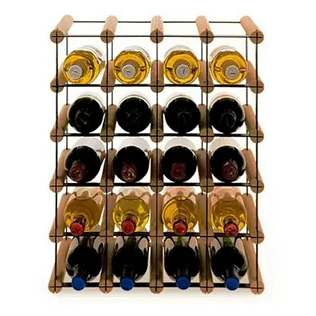 Proregal  Flaschenregal Modulares Weinregal VINOTECA MOD METAL für 4x5 Flaschen