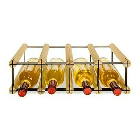 Proregal  Flaschenregal Modulares Weinregal VINOTECA MOD METAL für 4x1 Flaschen