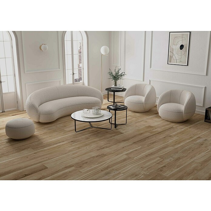 Tau ceramica Keramische tegel Eternal Roble (20 x 120 cm, Roble, Mat) | BAUHAUS
