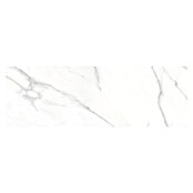 Tau ceramica Keramische tegel Varenna Carrara (30 x 90 cm, Wit, Glanzend) | BAUHAUS