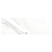 Tau ceramica Keramische tegel Varenna Carrara (30 x 90 cm, Wit, Glanzend) | BAUHAUS