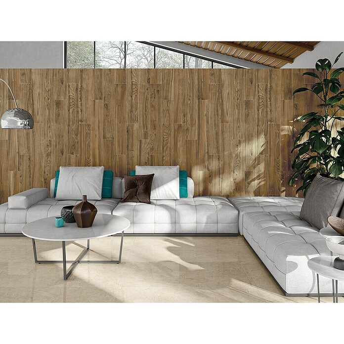 Tau ceramica Keramische tegel Loire Coffee (20 x 120 cm, Coffee, Mat) | BAUHAUS