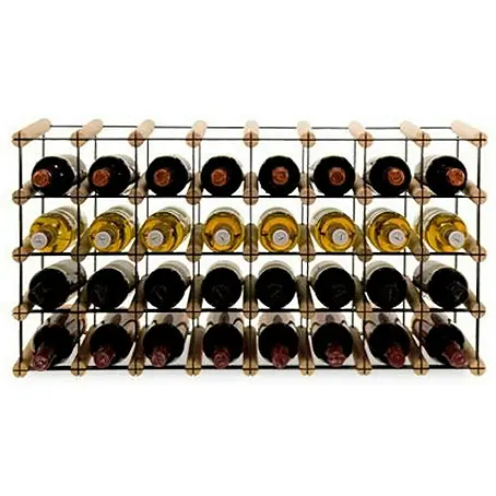 Proregal  Flaschenregal Modulares Weinregal VINOTECA MOD METAL für 8x4 Flaschen