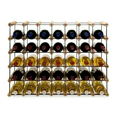Proregal  Flaschenregal Modulares Weinregal VINOTECA MOD METAL für 7x5 Flaschen