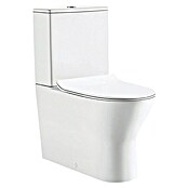 Pack de WC Nairon (Sin borde de descarga, Salida dual, Blanco) | BAUHAUS
