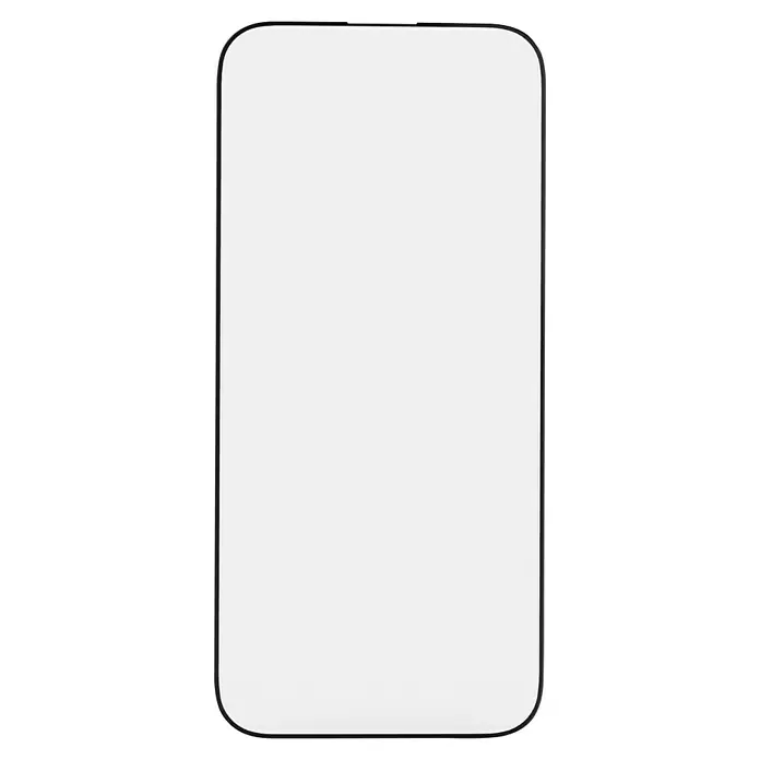 Hama Handy-Schutzglas Extreme Protect - iPhone 17 - Dieses Bild zeigt ein elegantes Smartphone mit einem minimalistischen Design und einem großen, weißen Bildschirm, der sich ideal für Inhalte eignet.