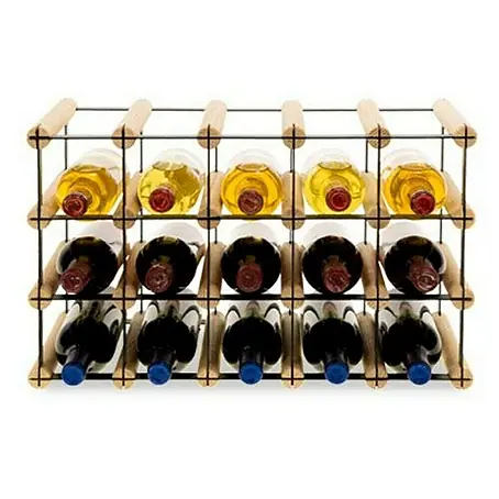 Proregal  Flaschenregal Modulares Weinregal VINOTECA MOD METAL für 5x3 Flaschen
