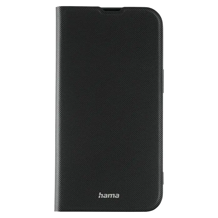Hama Handyhülle klappbar - iPhone 16 E, Schwarz - Das Hama Booklet Smartphone-Etui in Schwarz schützt Ihr Gerät zuverlässig vor Kratzern und Stößen. Praktisch und stilvoll zugleich.