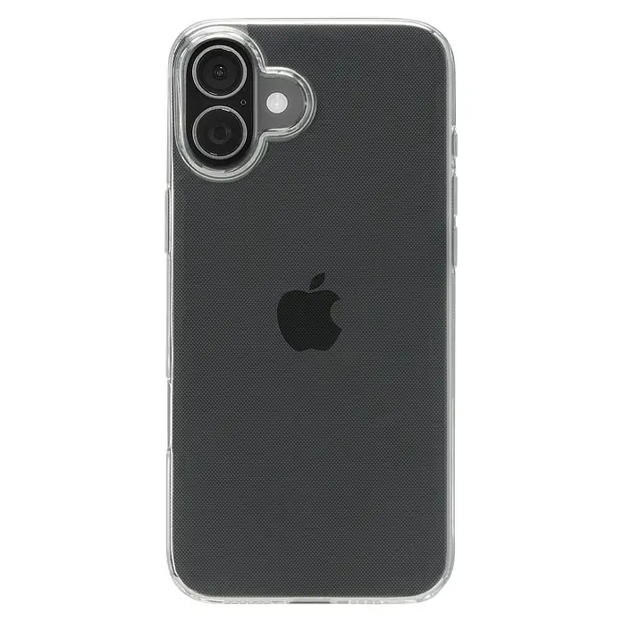 Hama Handyhülle Always Clear - iPhone 17, Durchsichtig - Eine klare Schutzhülle für ein iPhone mit Apple-Logo bietet optimalen Schutz und bewahrt das elegante Design.