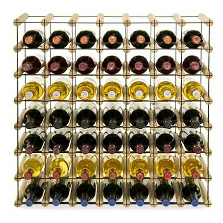 Proregal  Flaschenregal Modulares Weinregal VINOTECA MOD METAL für 7x7 Flaschen