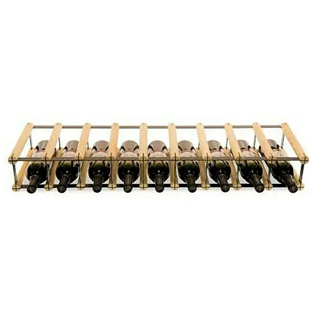 Proregal  Flaschenregal Modulares Weinregal VINOTECA MOD METAL für 9x1 Flaschen