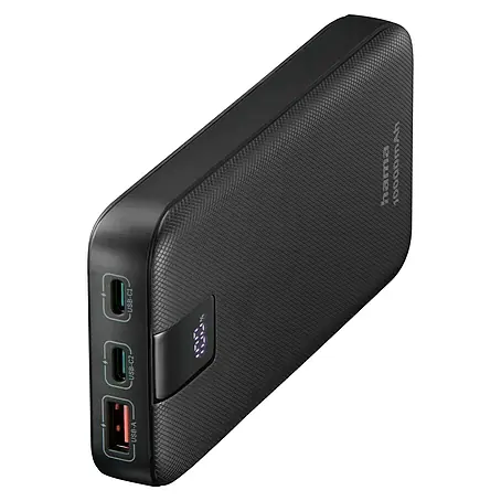 Hama  Powerbank PD 10 2 x USB-C, 1 x USB-A