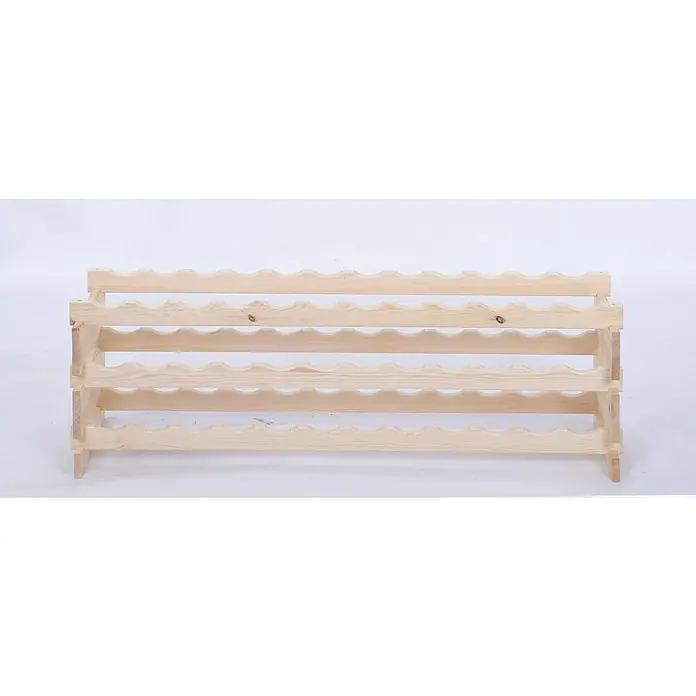 Proregal Flaschenregal Weinregal VINOTECA FLEX PRO für 36 Flaschen - L x B x H: 28 x 123 x 37 cm, Holz, Anzahl Böden: 3 Stk. - Dieser Artikel zeigt ein Weinregal aus Kiefernholz. Das Weinregal ist dreistöckig und bietet so viel Platz für eine große Anzahl Flaschen.