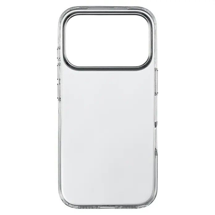 Hama Handyhülle Always Clear - iPhone 17 Pro, Durchsichtig - Ein transparentes Handyhülle, die das Design des Geräts hervorhebt und gleichzeitig Schutz bietet. Die Hülle ist klar und minimalistisch gestaltet.