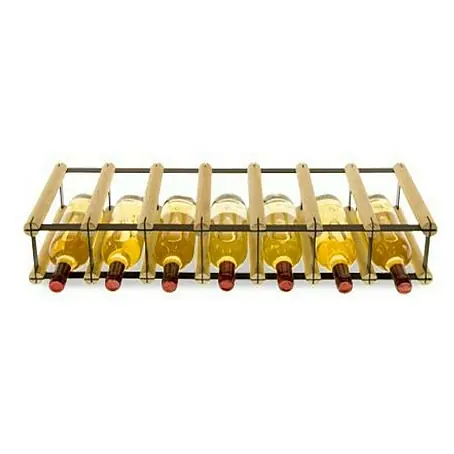 Proregal  Flaschenregal Modulares Weinregal VINOTECA MOD METAL für 7x1 Flaschen
