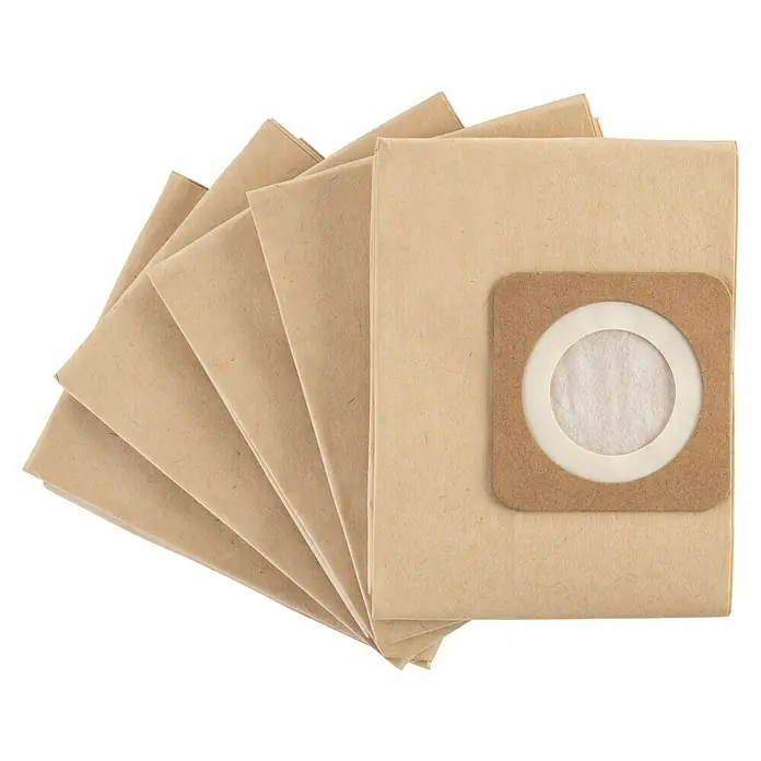 Scheppach Staubsaugerbeutel - 20 l, 5 Stk. - Hier sind Staubsaugerbeutel aus Papier, die für eine effiziente Staubaufnahme und einfache Entsorgung konzipiert sind.