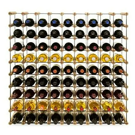 Proregal  Flaschenregal Modulares Weinregal VINOTECA MOD METAL für 9x9 Flaschen