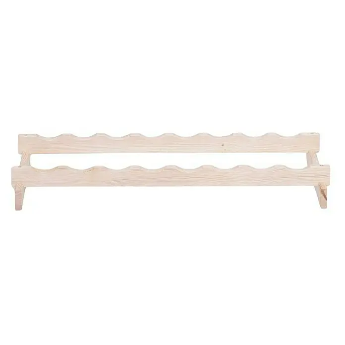Proregal Flaschenregal Weinregal VINOTECA FLEX PRO für 8 Flaschen - L x B x H: 28 x 84 x 9 cm, Holz, Anzahl Böden: 1 Stk. - Holz-Weinregal für die stilvolle Aufbewahrung Ihrer Weinflaschen. Das Regal bietet Platz für mehrere Flaschen und ist aus hellem Holz gefertigt.