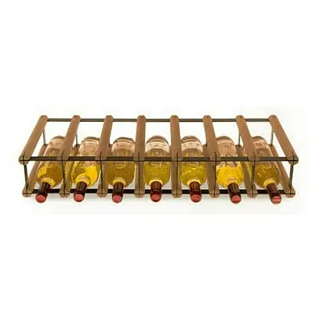 Proregal  Flaschenregal Modulares Weinregal VINOTECA MOD METAL für 7x1 Flaschen