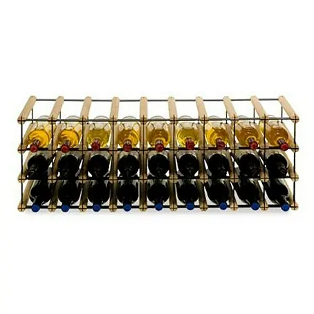 Proregal  Flaschenregal Modulares Weinregal VINOTECA MOD METAL für 9x3 Flaschen