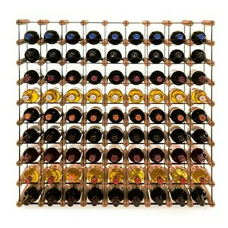 Proregal  Flaschenregal Modulares Weinregal VINOTECA MOD METAL für 9x9 Flaschen