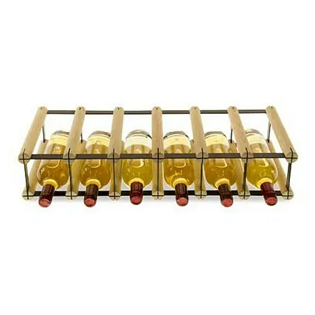 Proregal  Flaschenregal Modulares Weinregal VINOTECA MOD METAL für 6x1 Flaschen