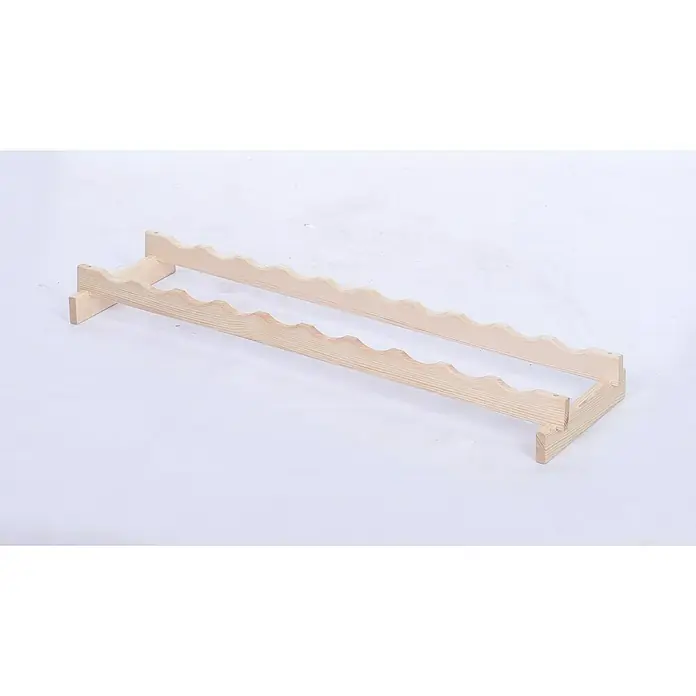 Proregal Flaschenregal Weinregal VINOTECA FLEX PRO für 10 Flaschen - L x B x H: 28 x 103 x 9 cm, Holz, Anzahl Böden: 1 Stk. - Weinregal aus hellem Holz, bietet Platz für mehrere Flaschen und ist ideal für die stilvolle Aufbewahrung Ihrer Weinsammlung.