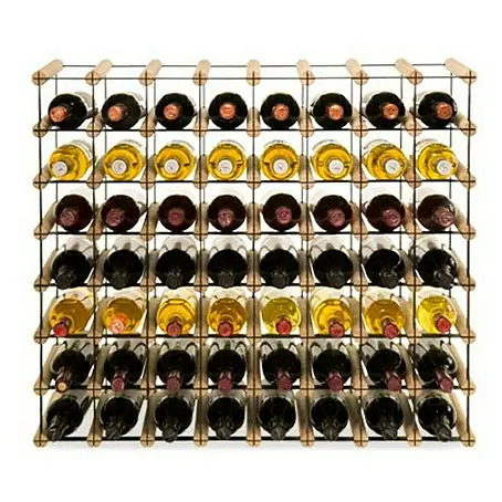 Proregal  Flaschenregal Modulares Weinregal VINOTECA MOD METAL für 8x7 Flaschen