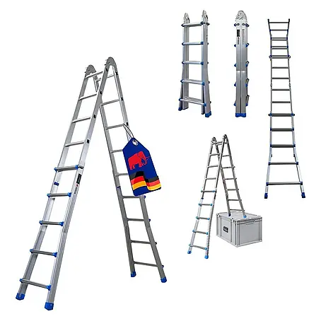 Proregal  Mehrzweckleiter APOLLO 3-in-1