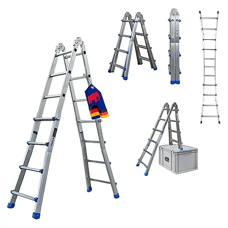 Proregal  Mehrzweckleiter APOLLO 3-in-1