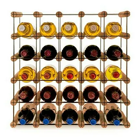 Proregal  Flaschenregal Modulares Weinregal VINOTECA MOD METAL für 5x5 Flaschen