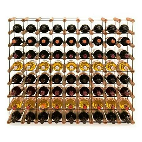 Proregal  Flaschenregal Modulares Weinregal VINOTECA MOD METAL für 9x8 Flaschen