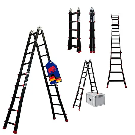 Proregal  Mehrzweckleiter APOLLO 3-in-1