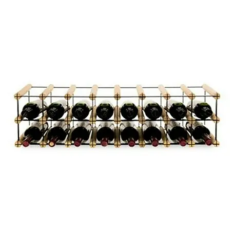 Proregal  Flaschenregal Modulares Weinregal VINOTECA MOD METAL für 8x1 Flaschen