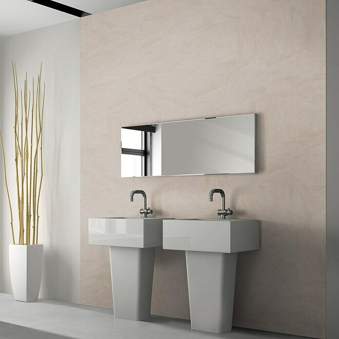 Bariperfil Aqua Wandverkleidung (60 x 30 cm, Creme)