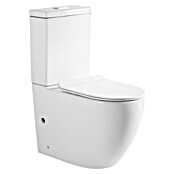 Pack de WC Kairo (Con borde de descarga, Salida dual, Blanco) | BAUHAUS