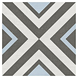 Tau ceramica Keramische tegel Maori Black (22,3 x 22,3 cm, Maori Black, Mat)