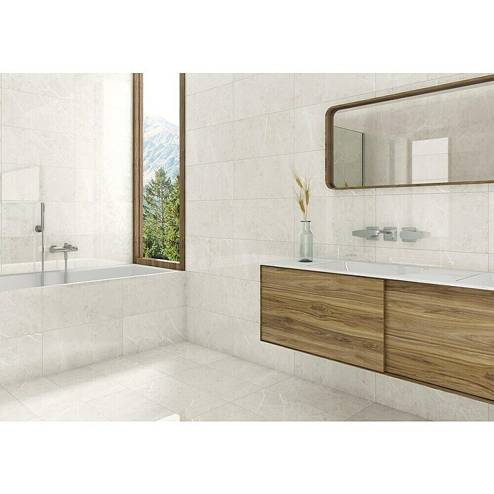 Tau ceramica Keramische tegel Altamura Pearl (30 x 60 cm, Pearl, Mat) | BAUHAUS