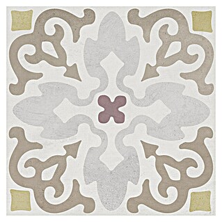 Tau ceramica Keramische tegel Fauna Greige (22,3 x 22,3 cm, Fauna Greige, Mat)