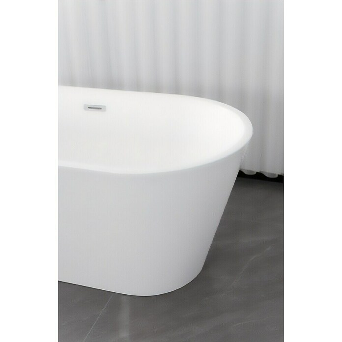 Sanotechnik Samostoječa kopalna kad York  (Do x Š: 170 x 75 cm, Sanitarni akril, Bela) | Samostoječe kopalne kadi | Kopalne kadi | Kopalnica in sanitarije | Izdelki | BAUHAUS