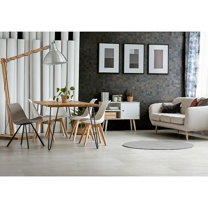 Keramische tegel Brooklyn Bianco (60,4 x 30 cm, Wit, Mat) | BAUHAUS
