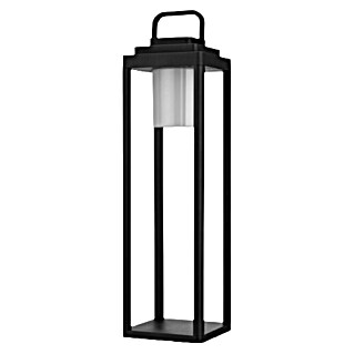 REV LED-Laterne Greenline (145 x 145 x 500 mm, Schwarz, Akkubetrieben, Aluminium)