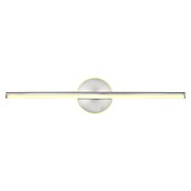 Globo LED-Wandleuchte Pepe (10 W, B x H: 608 x 130 mm, Silber, Neutralweiß) | BAUHAUS