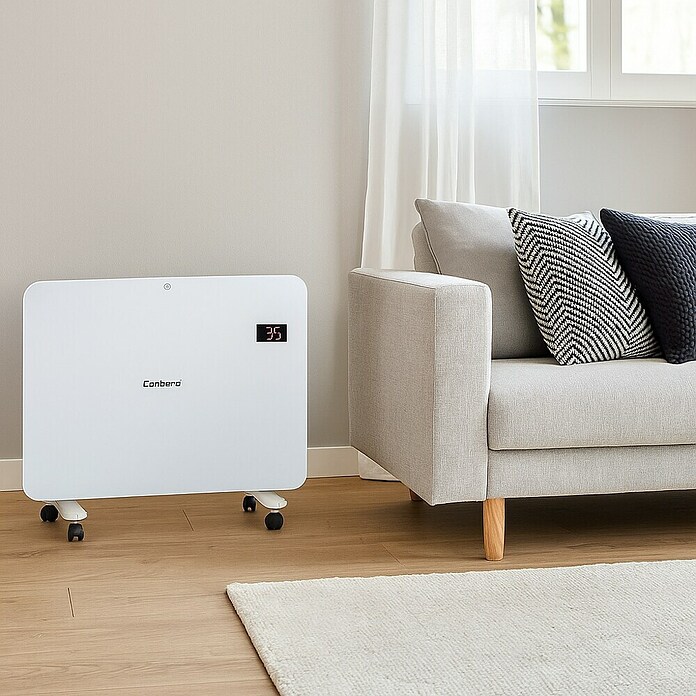 Corberó Convector Turbo (1.500 W, 27,2 x 66,6 x 53,3 cm, Blanco) | BAUHAUS