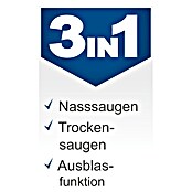 Scheppach Elektro-Nass- & Trockensauger VC16 (1 200 W, Behältervolumen: 16 l, Manuell) | BAUHAUS