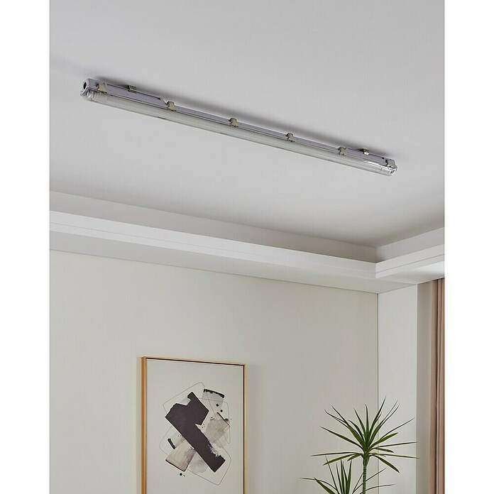 Eglo Zidna i stropna svjetiljka Basic Plus  (10 W, Neutralno bijelo, 65 cm, 7,3 cm) | BAUHAUS