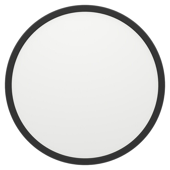 Eglo LED stropna svetilka Minerario  (16,4 W, Ø x V: 30 x 3 cm, Črna, Toplo bela) | 3016 - Deckenleuchte | CACB - Deckenleuchten | CAC - Indoorleuchten | CA - Beleuchtung | C - Elektro | BAUHAUS