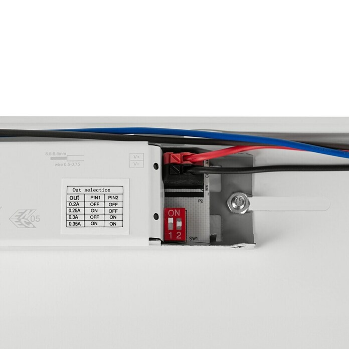 Eglo Svetilka za vlažne prostore Prime  (24 W, Do x Š x V: 119 x 8,5 x 8 cm, Siva, Nevtralno bela) | 3016 - Deckenleuchte | CACB - Deckenleuchten | CAC - Indoorleuchten | CA - Beleuchtung | C - Elektro | BAUHAUS