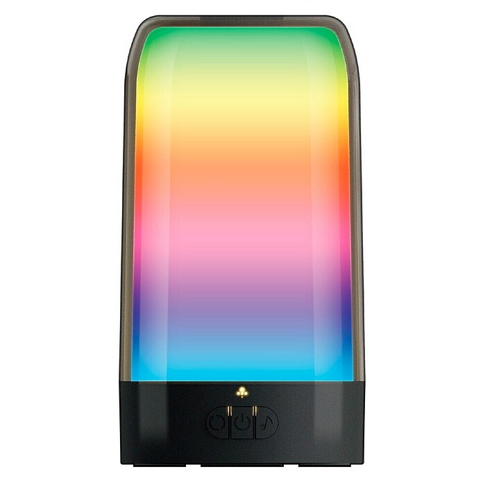 Calex Accu-tafellamp Vista (l x b x h: 188 x 100 x 188 mm, Zwart, RGB, IP20) | BAUHAUS