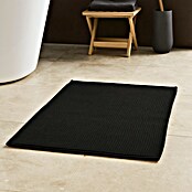 MSV Alfombra de baño Chenille (40 x 60 cm, Negro) | BAUHAUS